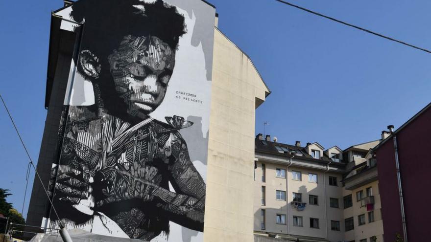Un mural cambrés va quinto en votos a mejor del mundo