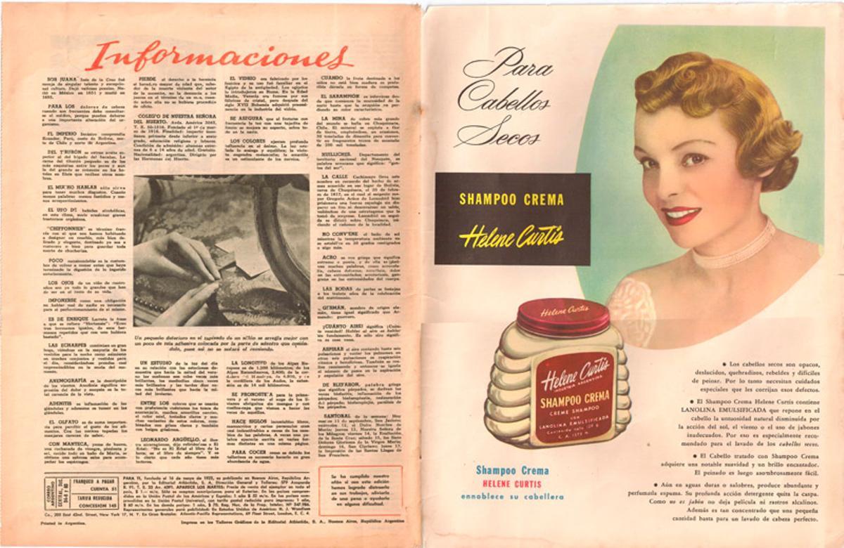 Interior de la revista 'Para ti'.