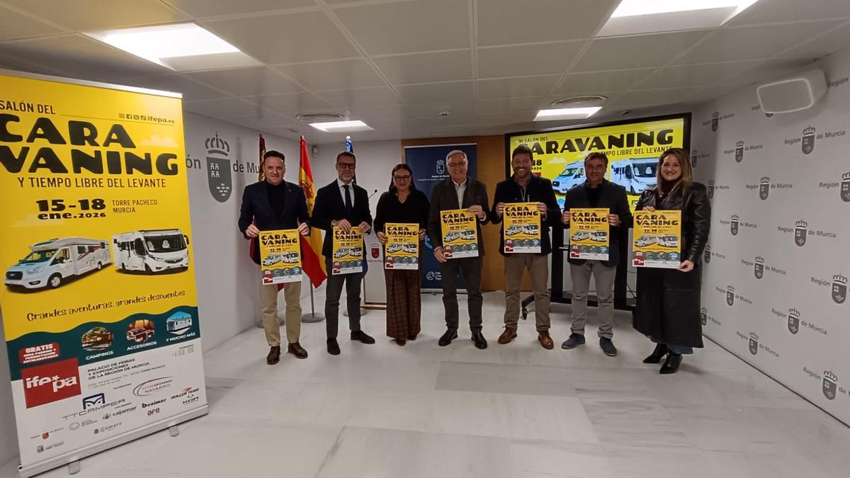 Presentación del VI Salón del Caravaning y Tiempo Libre del Levante.
