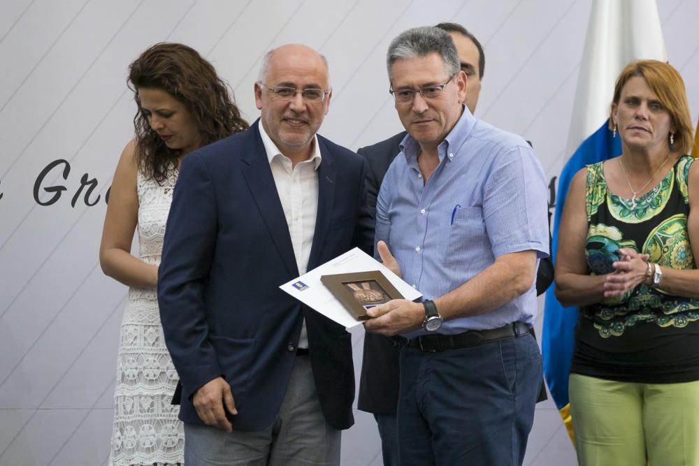 Entrega de premios a los mejores quesos y vinos de Gran Canaria