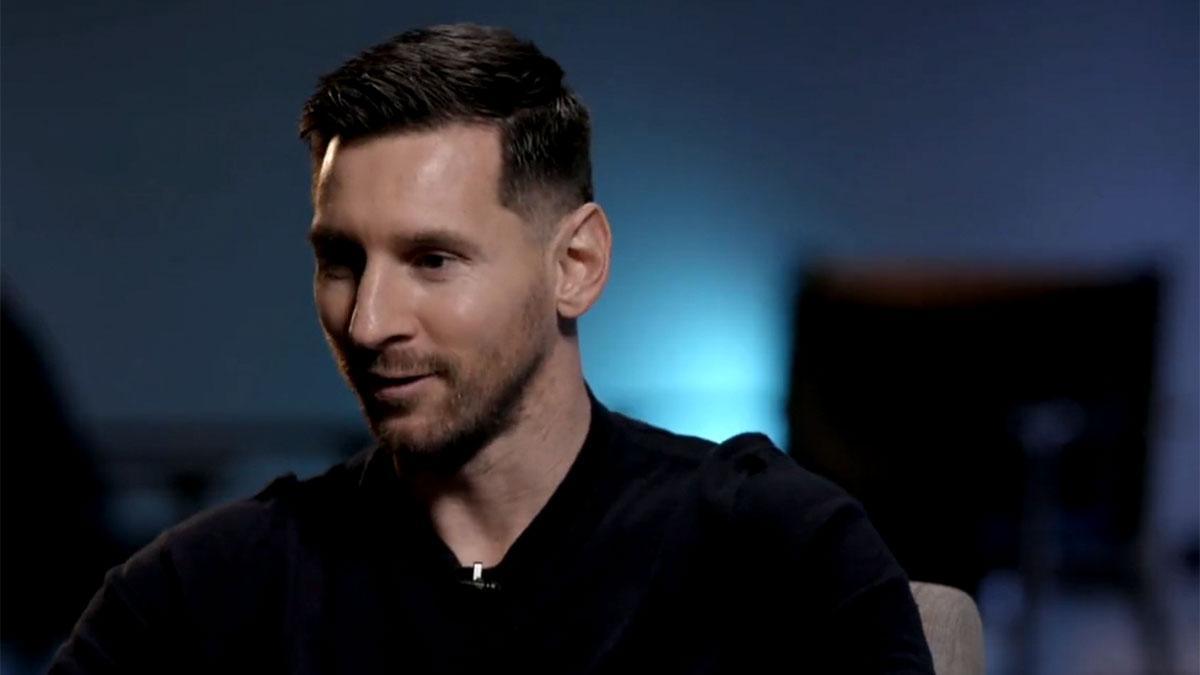 Messi también habló en Universo Valdano sobre las críticas que recibe en Argentina
