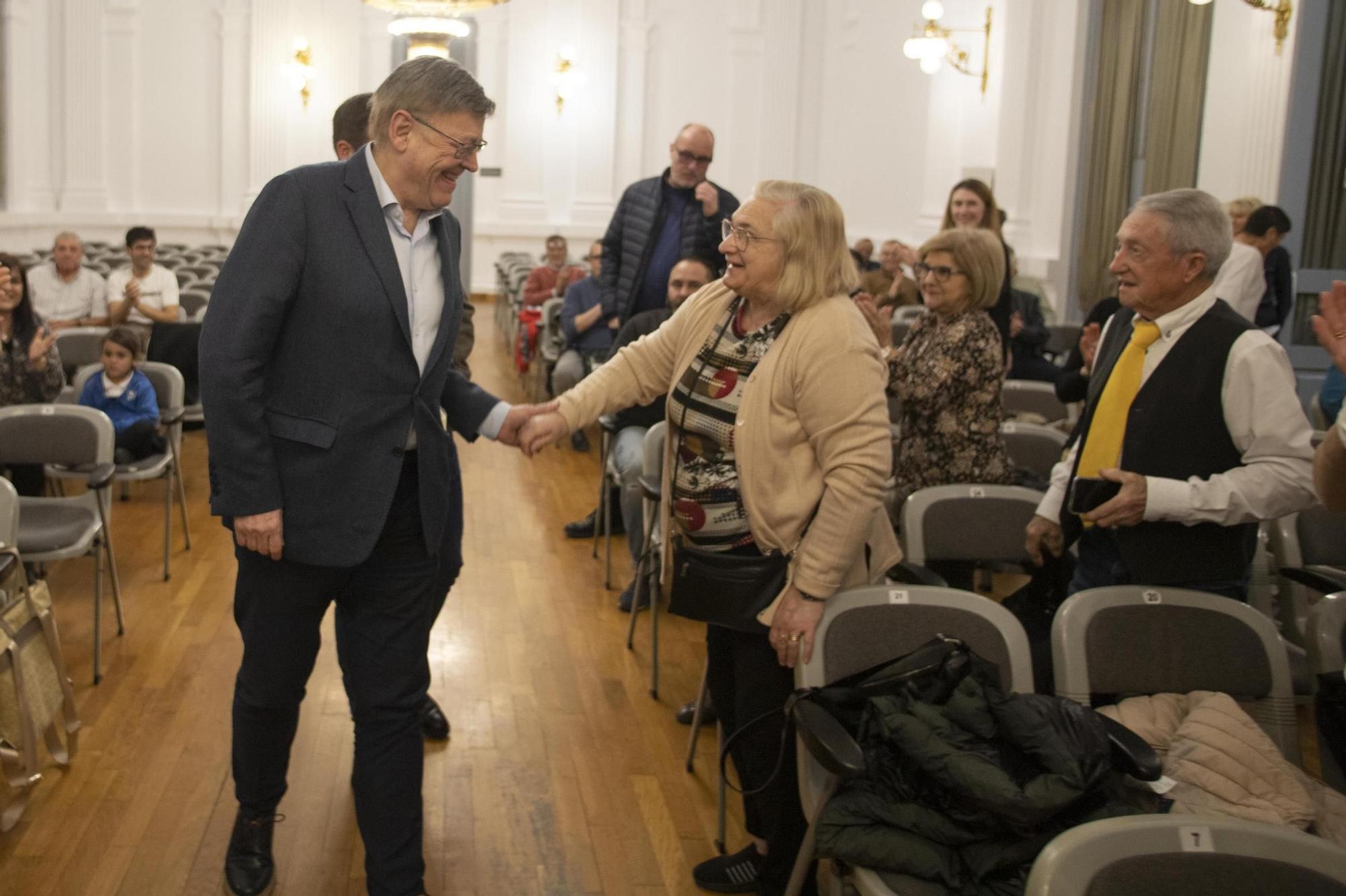 Presentación del libro " Una idea de esperanza" de Ximo Puig