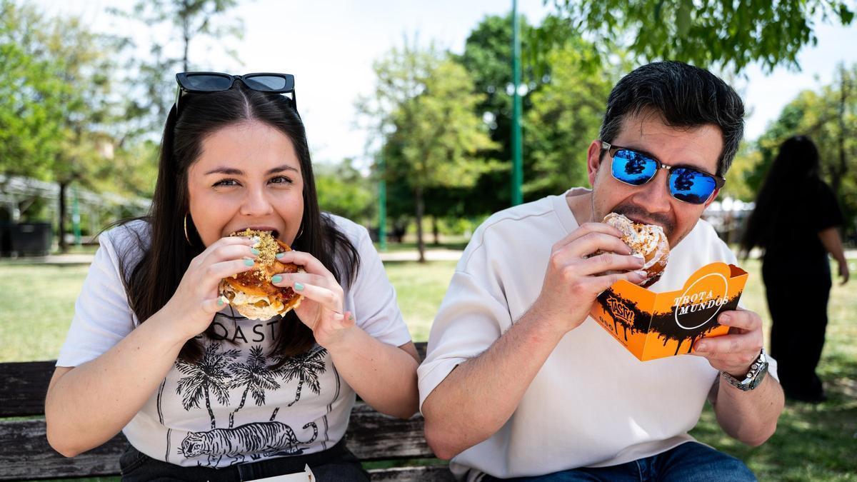 Vídeo | Así fue el evento de hamburguesas en Cáceres