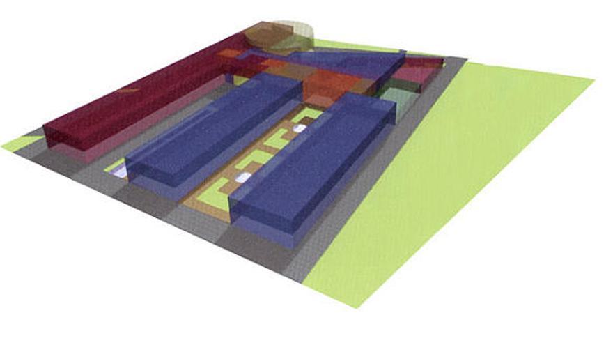 El projecte del geriàtric tindrà tres mòduls amb habitacions i una alçada no superior als sis metres.