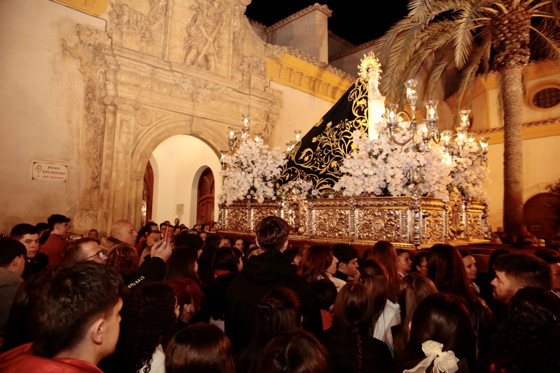 Las imágenes de la serenata a la Virgen de la Soledad en Lorca