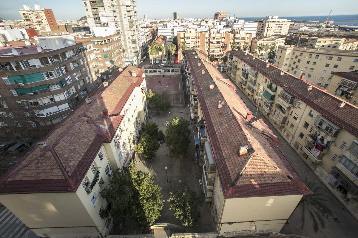 Viviendas sociales en Alicante en una imagen de archivo