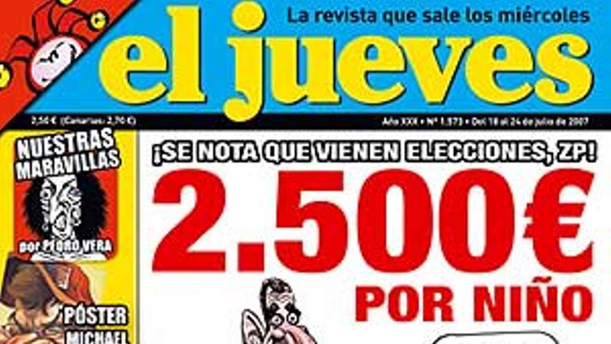 El juez Del Olmo ordena la retirada del último número de &quot;El Jueves&quot;por  injuriar a la Corona