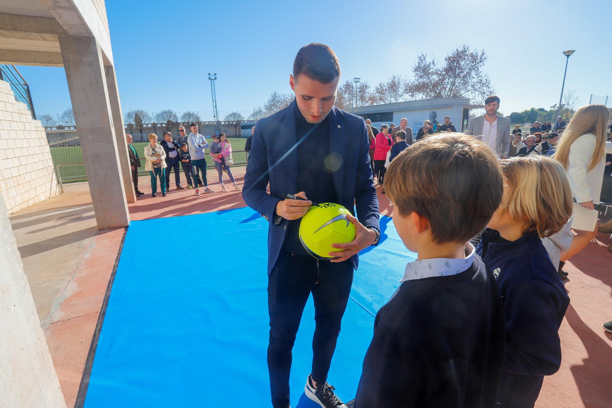 Las mejores imágenes del homenaje a Abel Ruiz