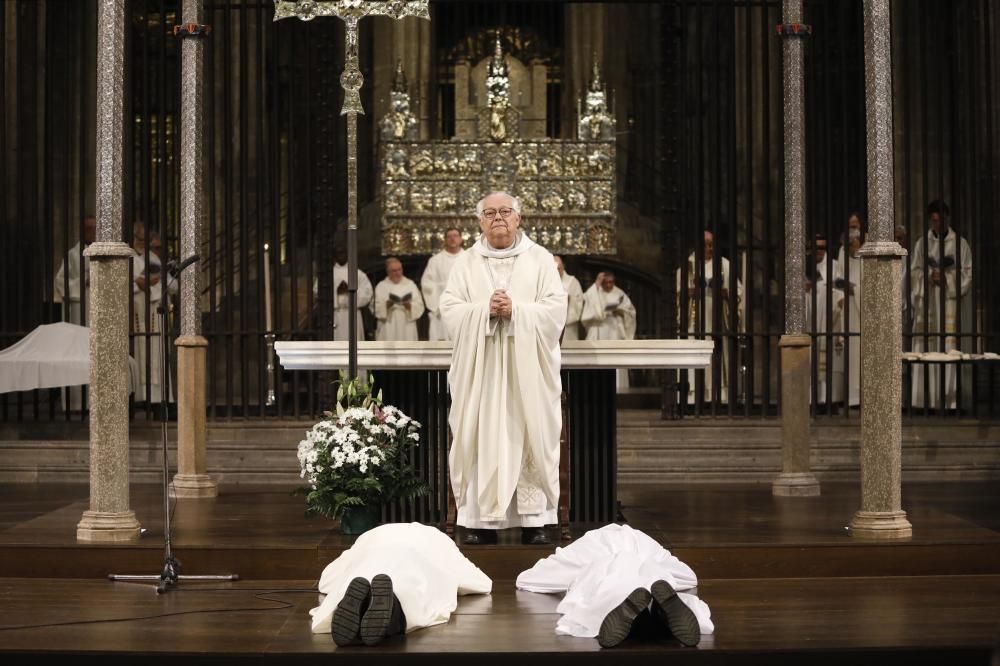 El bisbe Francesc Pardo ordena dos nous diaques