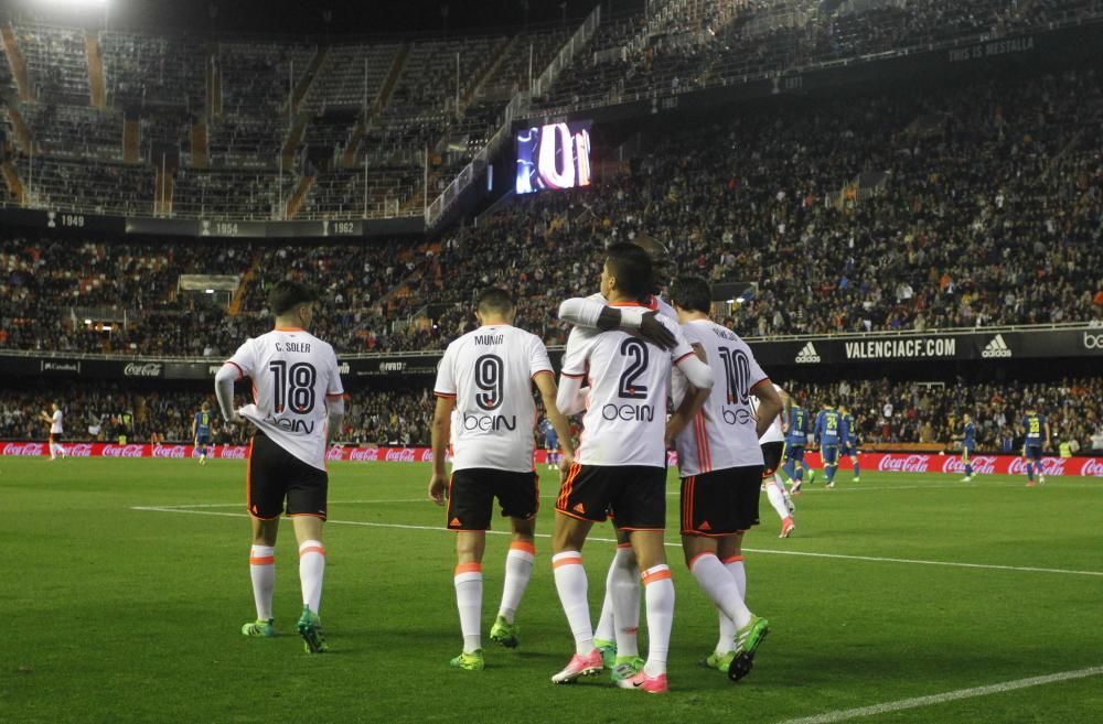 Valencia - Celta de Vigo, en imágenes