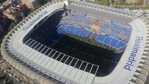 Así progresan las obras del Nuevo Santiago Bernabéu