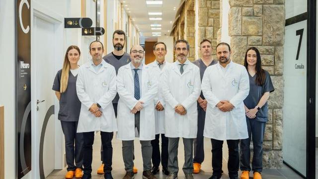 Parte del equipo de la Clínica de Rehabilitación Avanzada INYPEMA