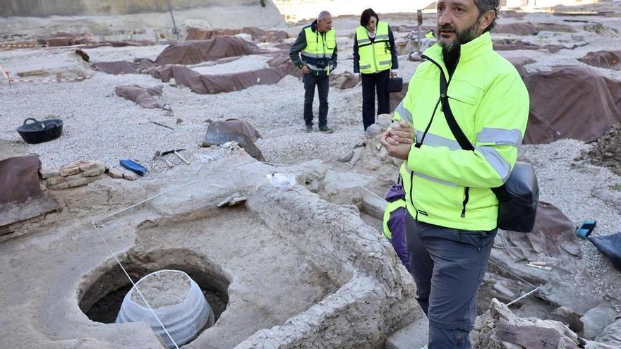 Trabajos arqueológicos en el yacimiento de San Esteban de Murcia