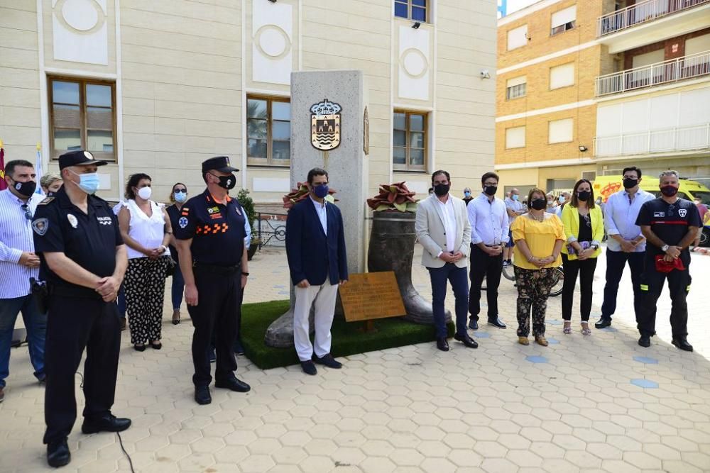 Acto de homenaje para los héroes de la DANA de 2019 en Los Alcázares