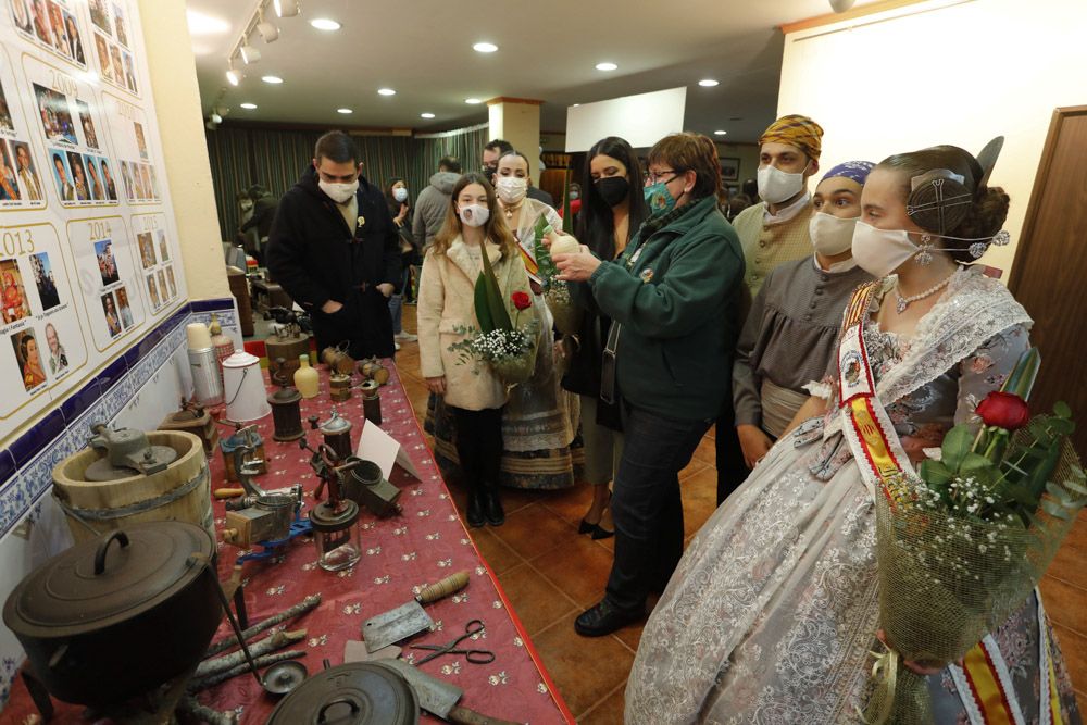 La Falla Santa Anna de Sagunt, inaugura su semana cultural.