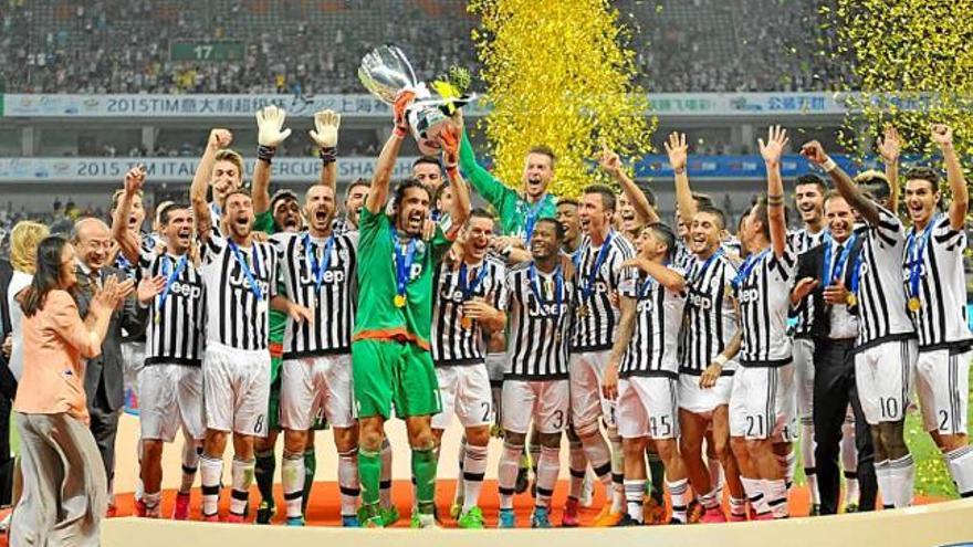 La Juventus s&#039;emporta la Supercopa d&#039;Itàlia a Xangai amb gols dels nouvinguts