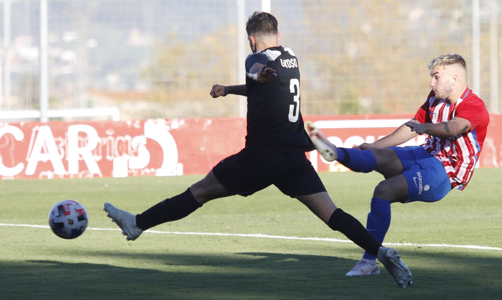 Las mejores imágenes de los partidos del Vetusta, Sporting B y Lealtad