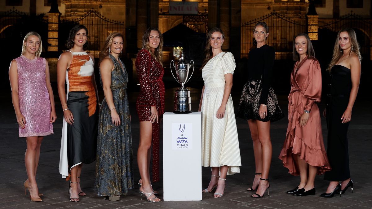 Las ocho mejores raquetas de 2021 se miden en las WTA Finals