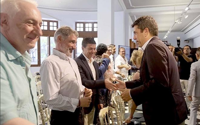Firma del convenio entre la Entidad de Saneamiento de Aguas (EPSAR) y la Diputación de Alicante