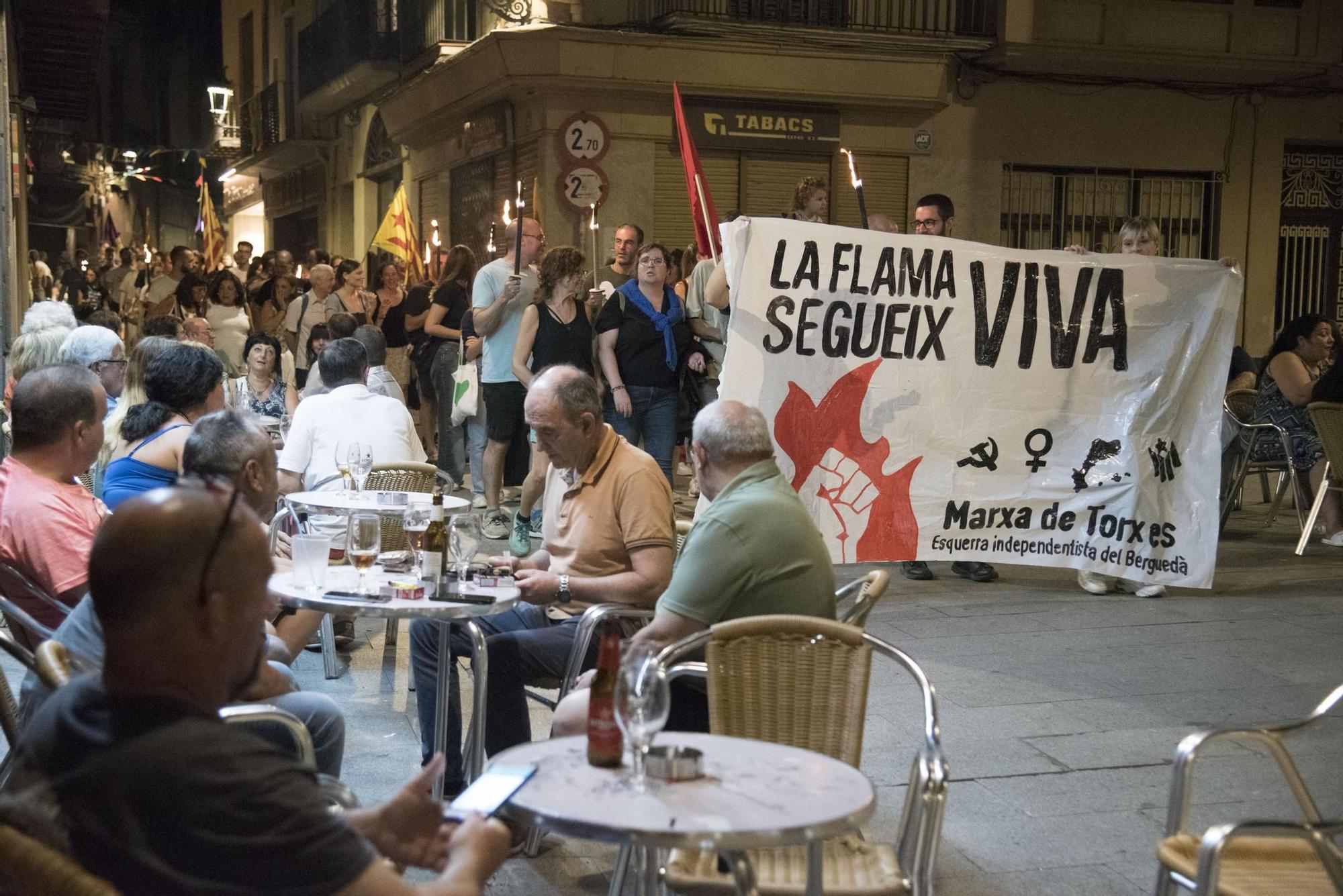 Berga celebra la Marxa de Torxes 2023