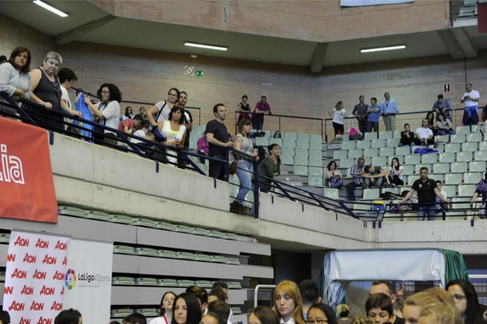 Podium del Campeonato de Kárate