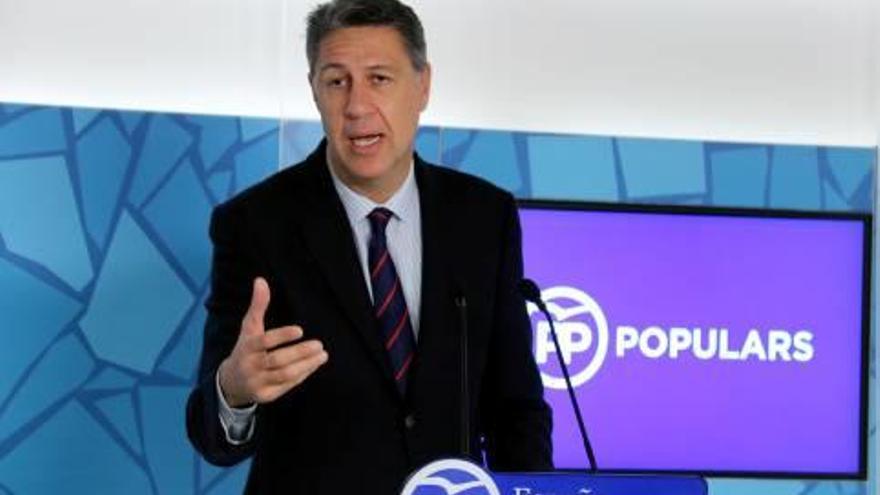 El candidat a la presidència i líder del PPC, Xavier García Albiol.