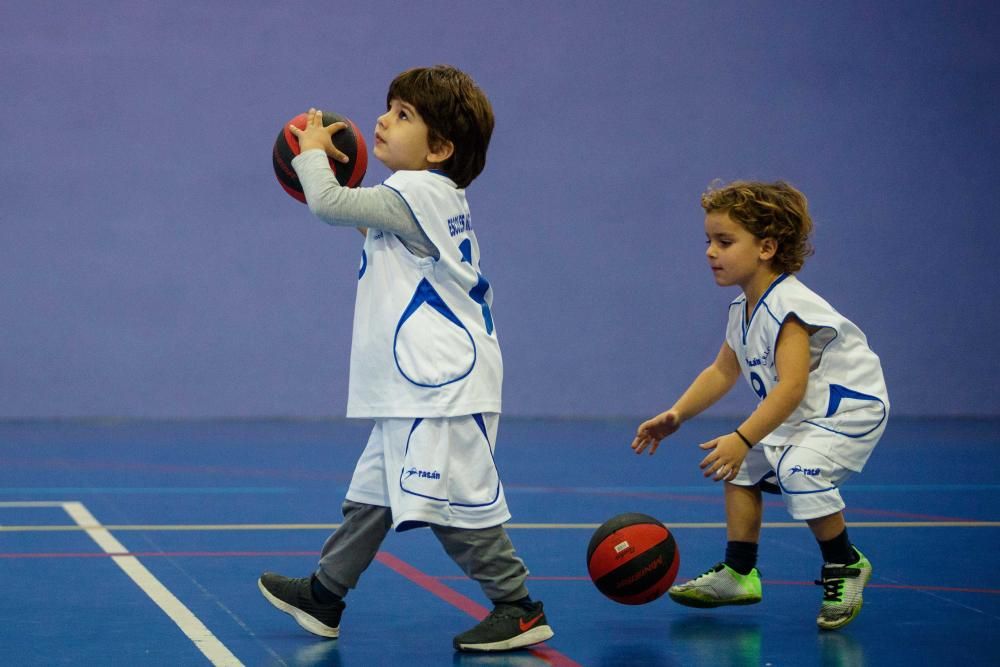 El objetivo de estas diadas es captar a niños para que jueguen al baloncesto