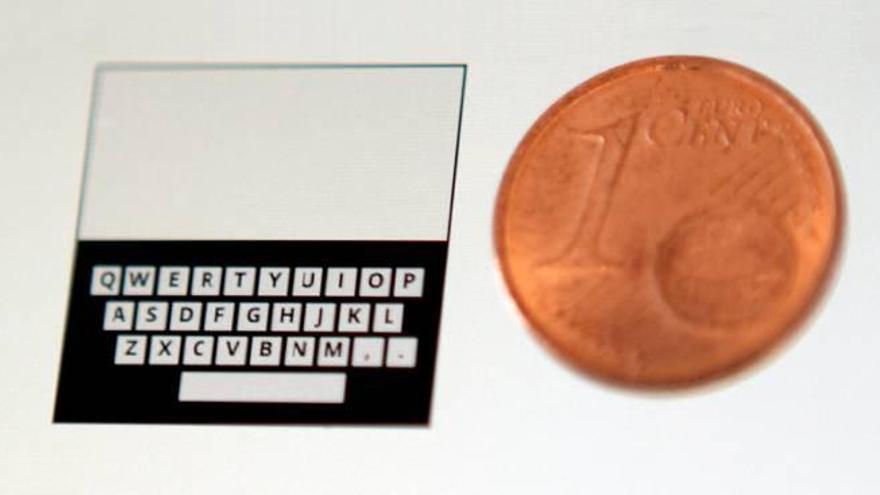 La Politécnica  diseña teclados  para gafas y relojes &quot;inteligentes&quot;