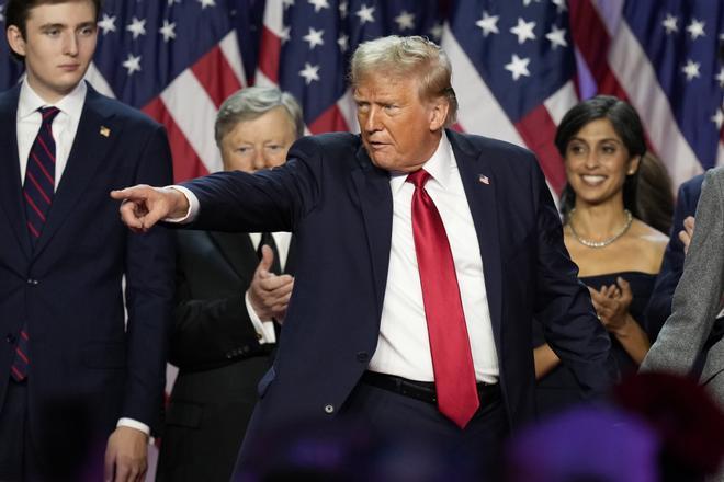 Imágenes | Donald Trump y sus seguidores celebran la victoria en las elecciones en EEUU