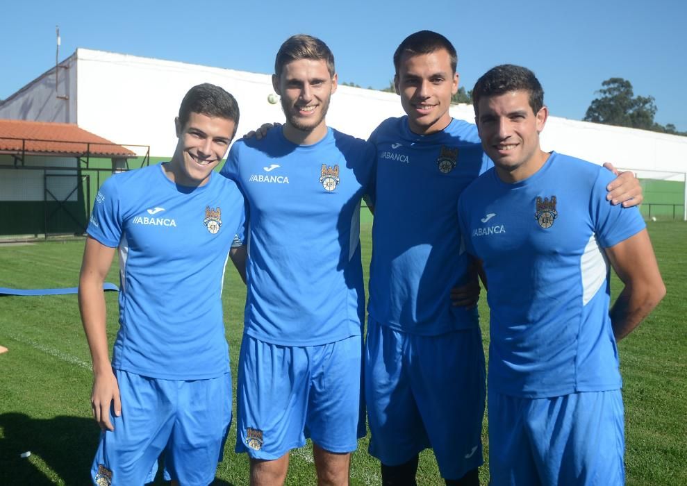 Entrenamiento del Pontevedra C.F