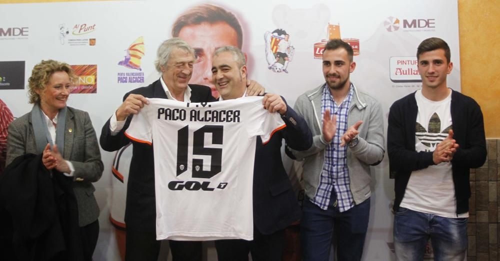 La trayectoria de Paco Alcácer en el Valencia CF