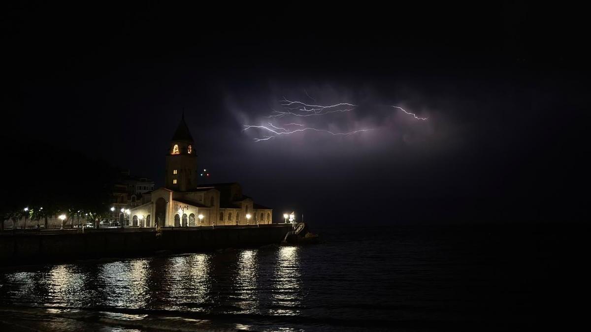 Truenos en Gijón