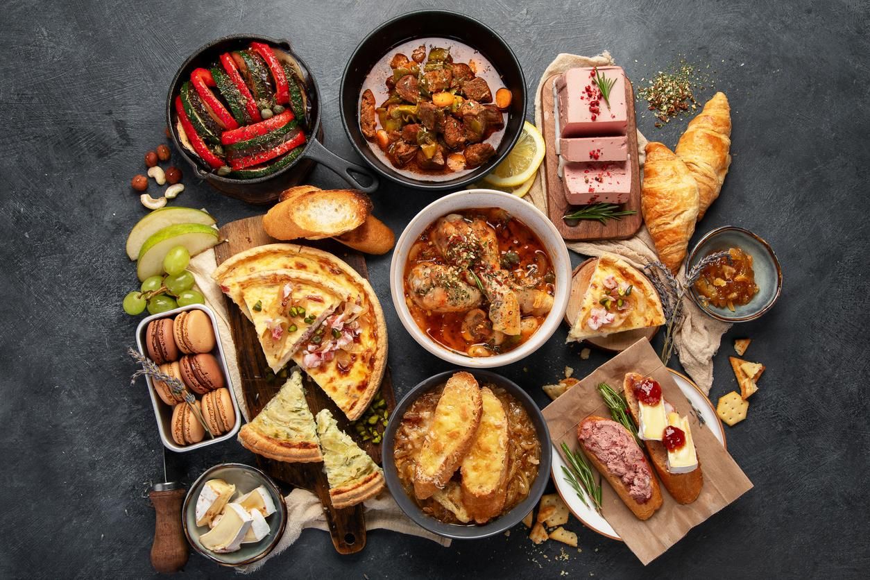 La gastronomía francesa es sinónimo de elegancia y sofisticación.