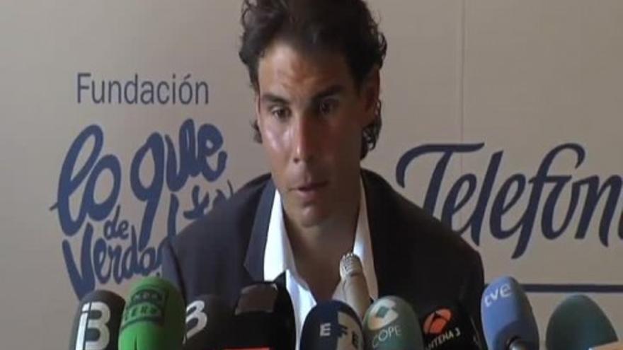 Nadal : "Ronaldo es un ejemplo de pasión por lo que hace".