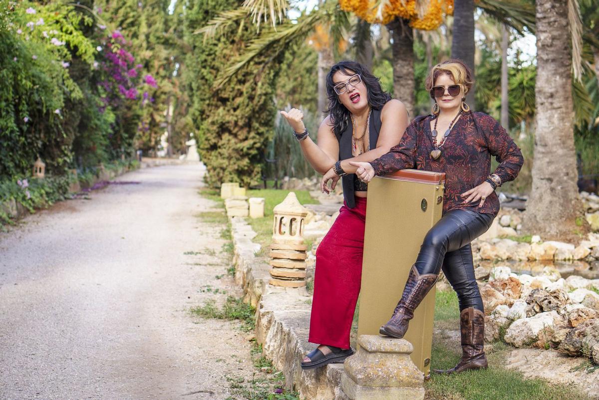 Anna Florio y Mavic Bush son las compositoras de Anne & The Blues Diggers. | CRISTÓBAL RUS