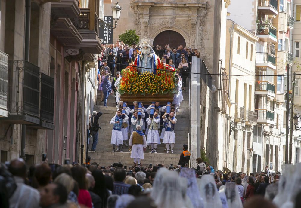 La Semana Santa alicantina concluye entre aleluyas.