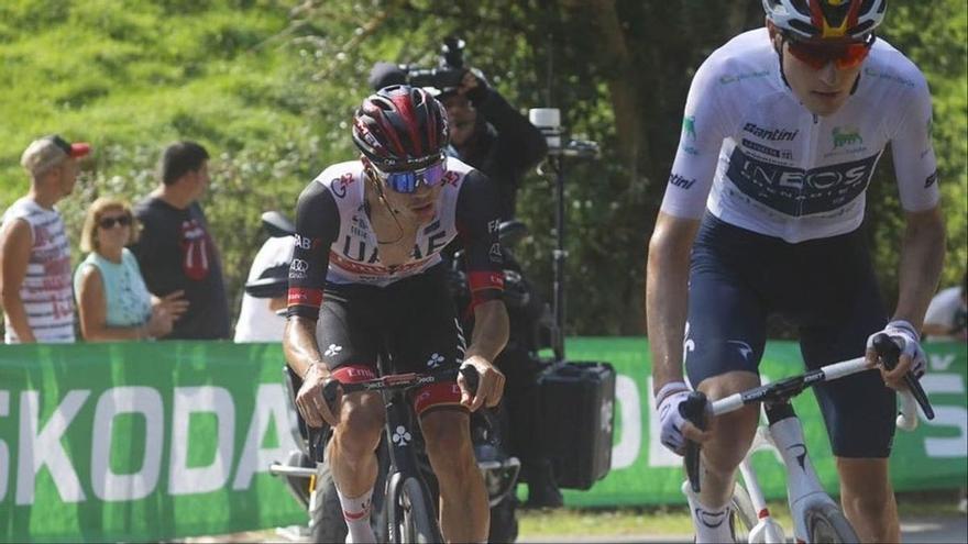 La fe de Carlos Rodríguez y Ayuso en la contrarreloj de la Vuelta