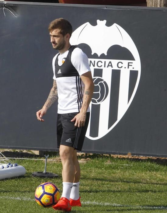 Las mejores imágenes del entrenamiento del Valencia CF