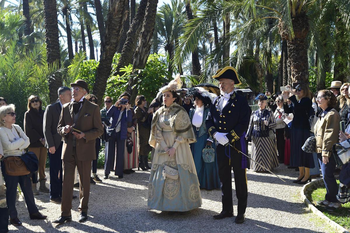 Recreación historica de la visita de la Emperatriz Sisi al Huerto del Cura