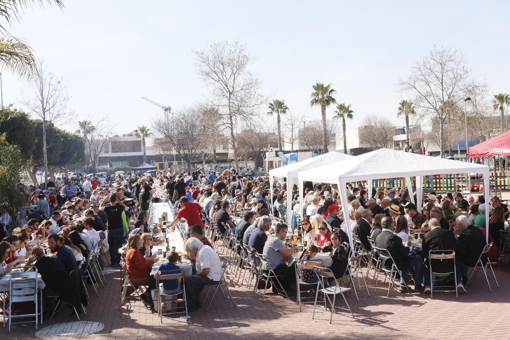 Concurso de paellas intercollas el año pasado