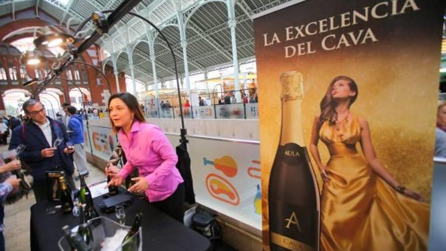 Feria del cava valenciano celebrada el pasado fin de semana.