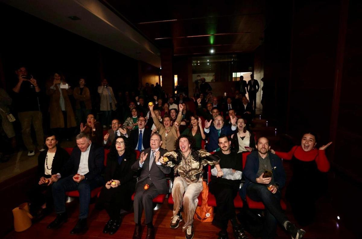 EN IMÁGENES: Así celebró Oviedo su paso a la final para ser Capital Europea de la Cultura