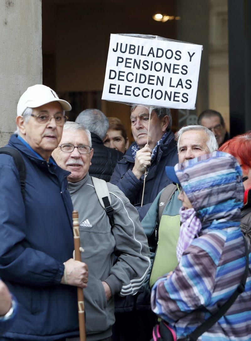 Movilización sin precedentes de los jubilados