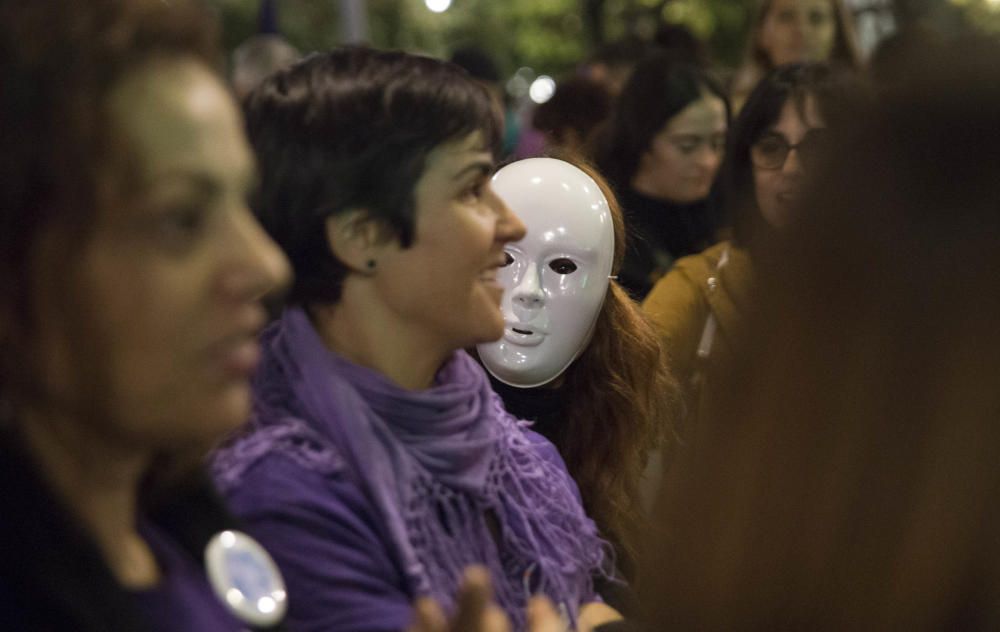 Manifestación contra la violencia machista