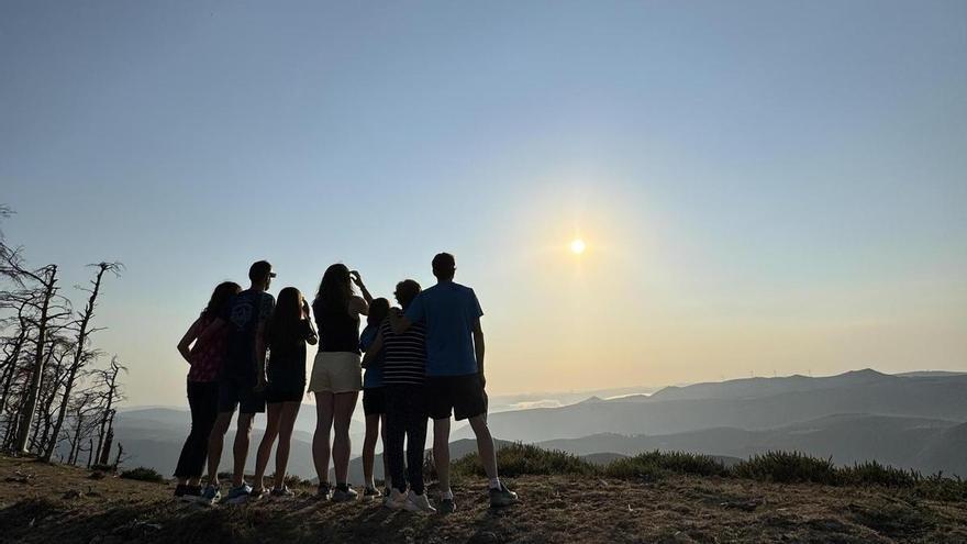La inolvidable experiencia del eclipse en el mejor cielo de Asturias: "Éramos solo 50 personas y seguimos con la piel de gallina"