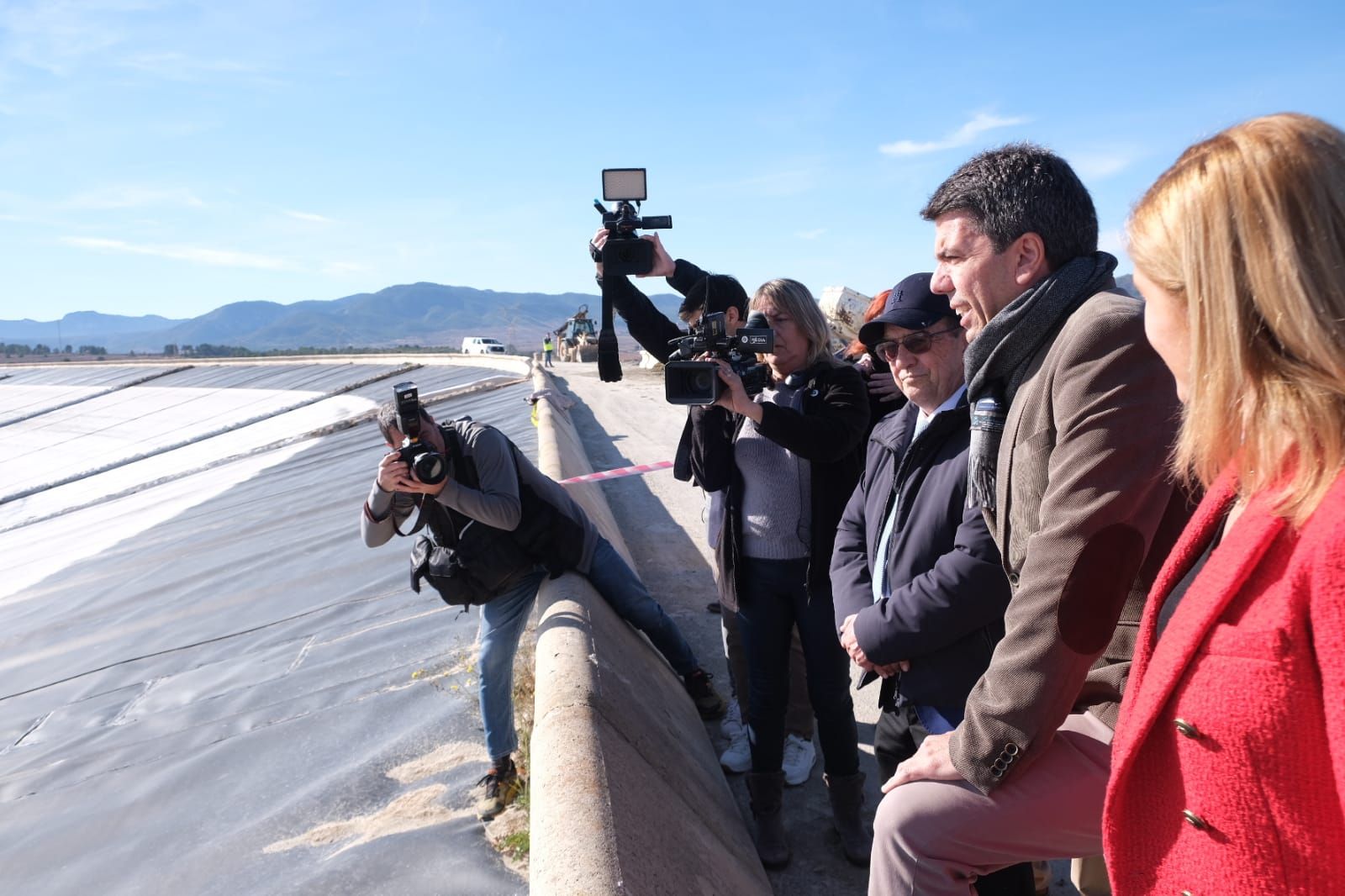 Así son las obras del embalse de El Toscar en Monóvar