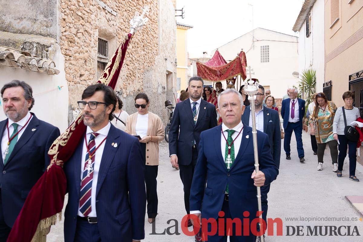 Visita de la Vera Cruz a las pedanías de Caravaca y Moratalla