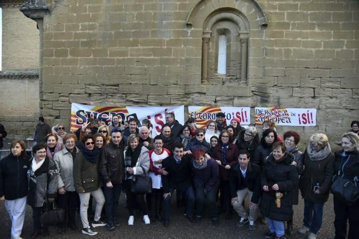Celebración en Villanueva de Sijena.