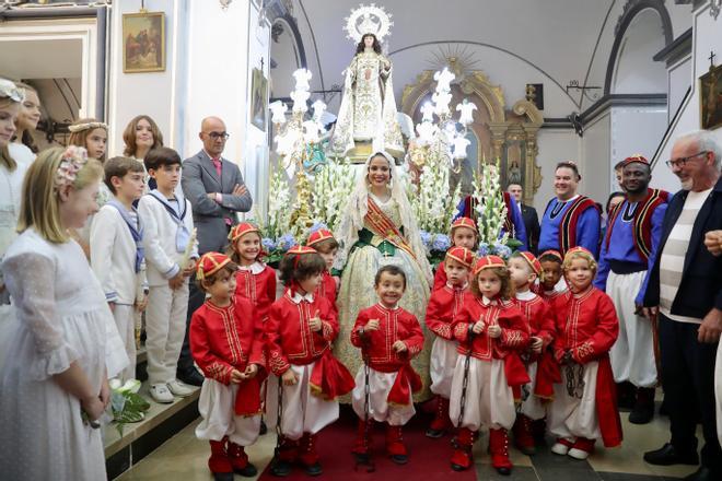 Carmen vuelve a casa: procesión de la Merced en su pueblo, Algar de Palancia