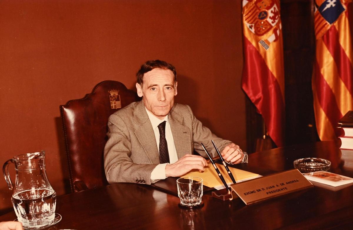 Juan Antonio de Andrés Rodríguez, tras tomar posesión.